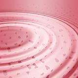 pink ripples