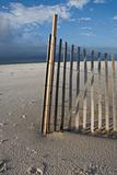 Sand Barrier on Beach