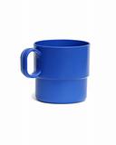 Blue Plastic Cup