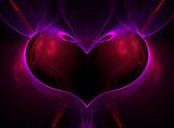 valentine fractal heart