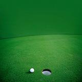 Golf Ball on Green