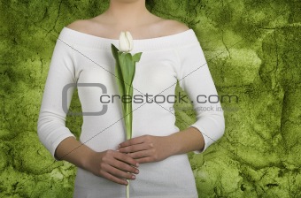Tulip woman