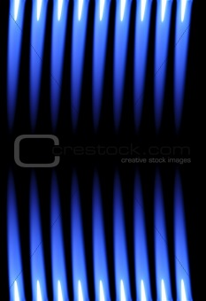Propane torch blue flame background