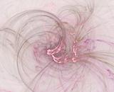 Pink Abstract Swirl