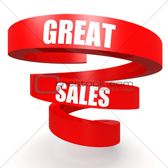 Great sales red helix banner