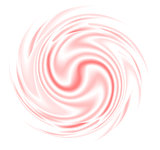 Abstract smooth cream swirl