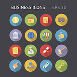Flat Icons for Business