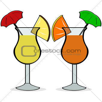 Umbrella drinks