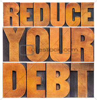 reduce your debt 