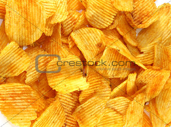 Delicious crispy chips