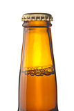 Bottle of beer with bubbles