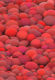 3d bubble balls red pink backdrop