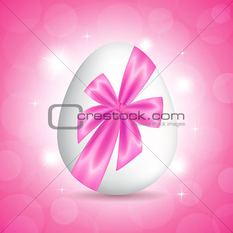 Pink card for Easter