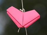 paper pink heart 