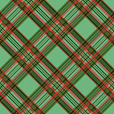 Diagonal checkered tartan fabric seamless texture 