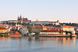 Prague  at sunrise