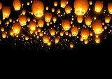 Chinese Fly Lanterns