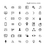 Modern Flat Minimal Icons