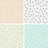 Set of Seamless Dotted Backgrounds