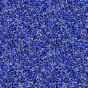 Seamless blue grunge pattern 