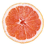 Slice of grapefruit
