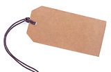 Blank paper tag