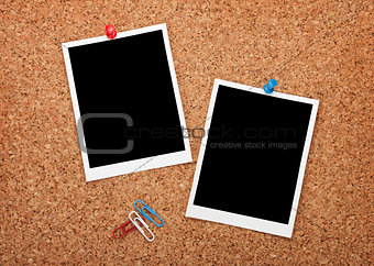 Blank instant photo frames