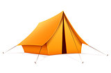 Touristic camping tent