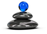 Relaxation Concept - Pebbles Stack
