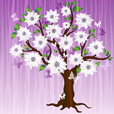 Spring decorative tree