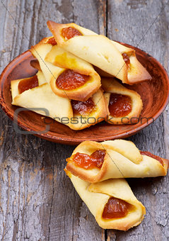 Cookies with Jam Wrapped