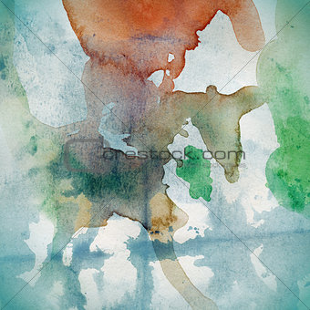Designed watercolor background  