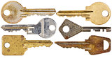 Set of old keys 