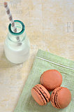 macaroons and milk