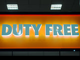 duty free sign