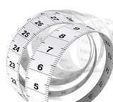 Weight Care Background - Tape Measure