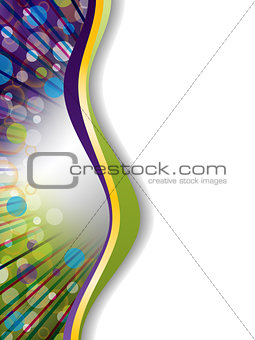 Abstract brochure background design