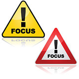 Focus sign