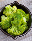Crunchy Boiled Broccoli