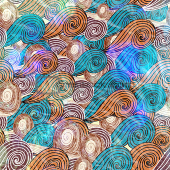 abstract wave pattern 