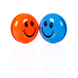 Couple of colorful smileys