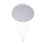 White parachute