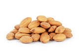 heap of almond nuts