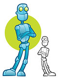Robot Character Mascot