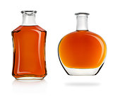 Bottles of cognac