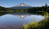 Mountain Lake America Stock Photo