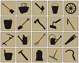 farm tool symbols