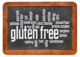 gluten free word cloud