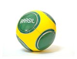 Brazilian Soccer Ball over White