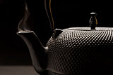 Black teapot